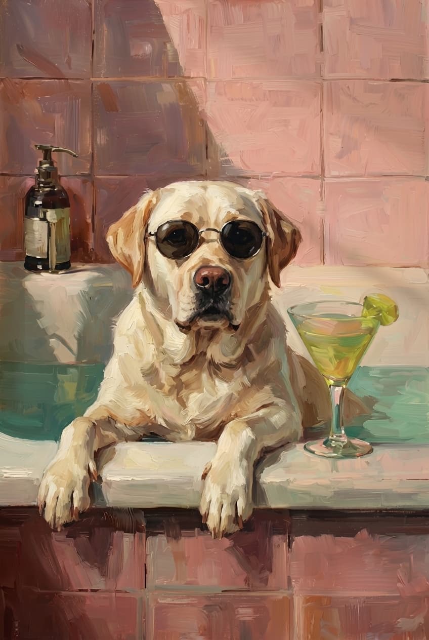 Bath Time example portrait 3