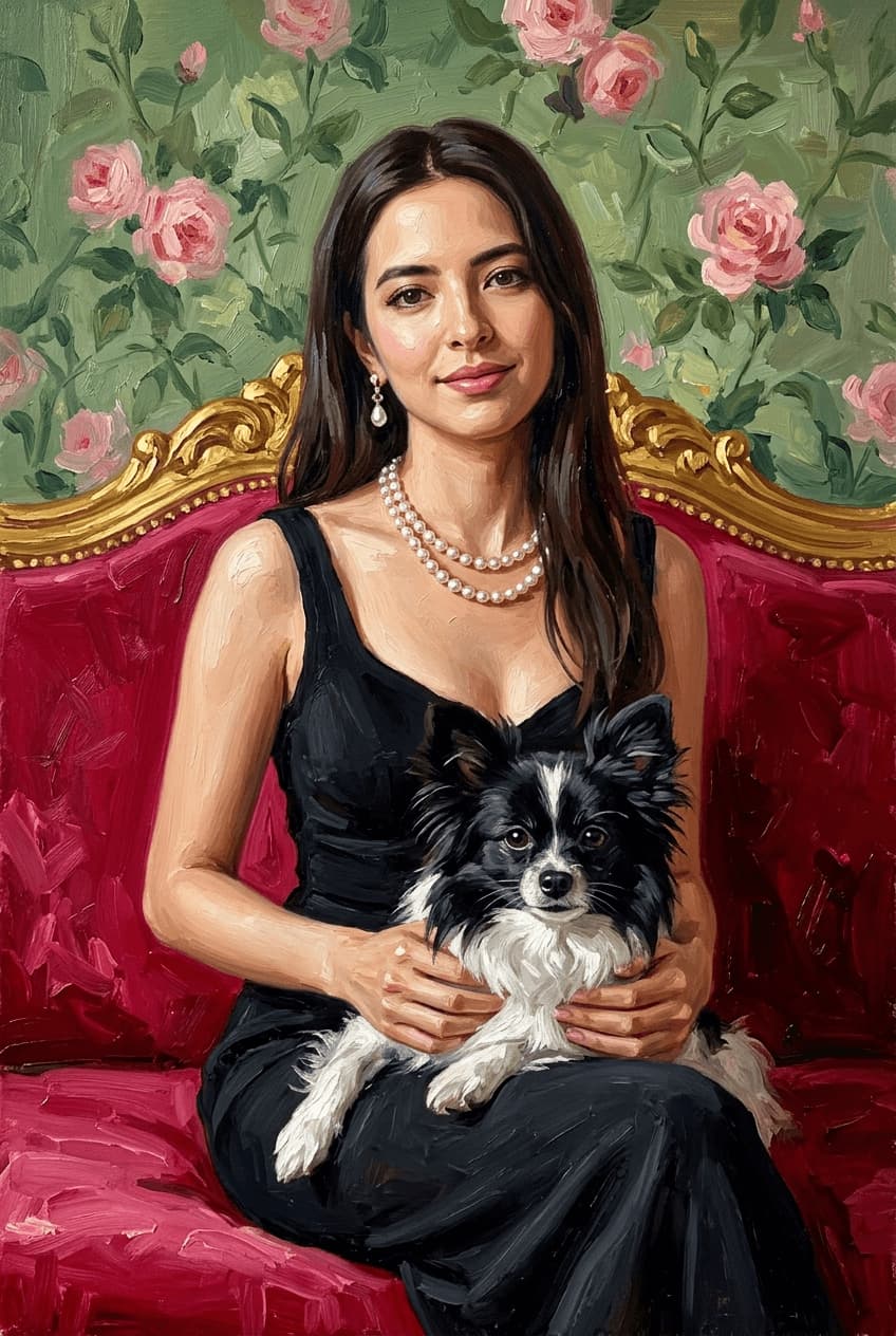 The Portrait Lounge style preview